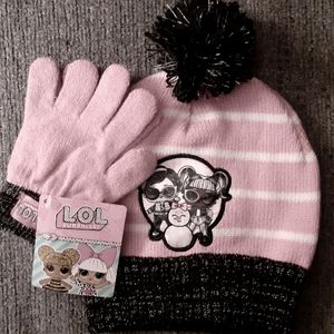 LOL Surprise! Lets Be Friends! Hat/Glove Set Kids